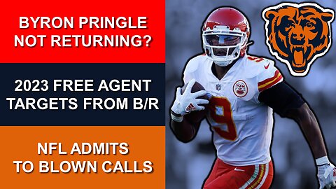 Chicago Bears News & Rumors On Byron Pringle, JuJu Smith-Schuster & Mecole Hardman