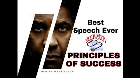 Denzel Legendary Speech-Success Rules