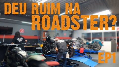 EP1 - Manutenção na Rebeca! Harley Davidson Roadster 1200