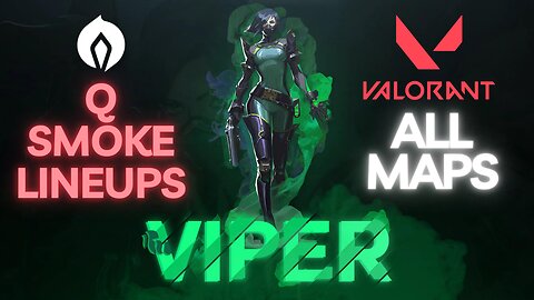 (E) Viper Wall Lineups 2024 for All Maps - Valorant