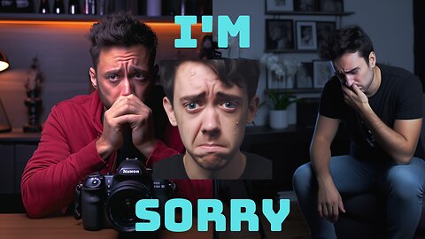 My Apology Video - I'm sorry Rumble, forgive me