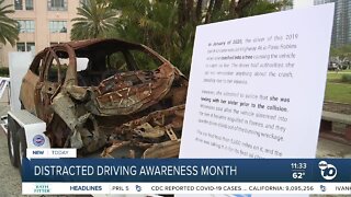 Distracted driving awareness month