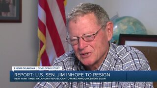 Sen. Jim Inhofe expected to announce resignation plans