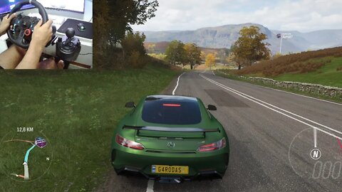 MERCEDES AMG GT R Forza Horizon 4 Logitech g29 gameplay