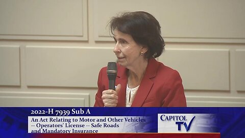 Rep. Morgan Questions Wording IDENTICAL LICENSES For A Legal Resident And Citizens In Regards To Voting In Rep. Alzate's House Bill H7939 Sub A