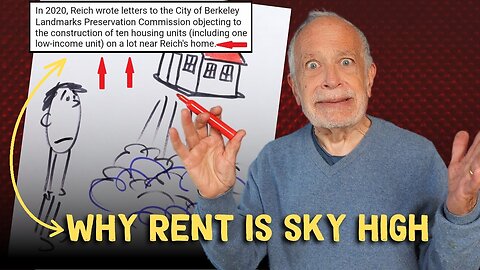 Robert Reich, Who Fought Against Affordable Housing, Shakes Tiny Fist At 'Sky-Rocketing Rent'