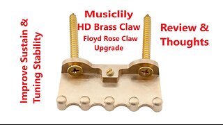 Musiclily Heavy Duty Brass Claw, Upgrade your Floyd Rose or Tremolo Claw