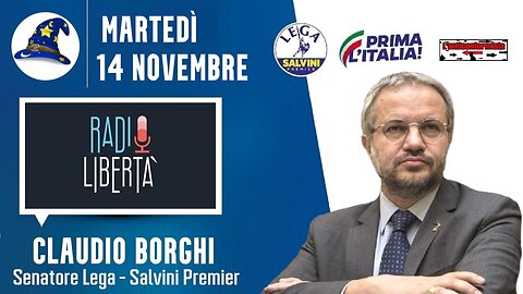 🔴 49ª Puntata della rubrica Scuola di Magia di Claudio Borghi su Radio Libertà (14/11/2023).