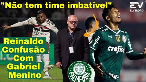 Reinaldo fala Sobre Treta | Ídolo e rival "Não tem time imbatível" #palmeiras #noticiasdopalmeiras