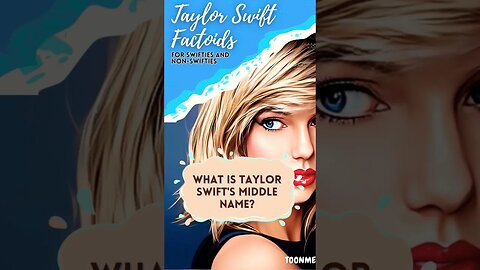 Taylor Swift Factoids: TAS #fyp #youtubeshorts #TaylorSwift