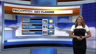 Hot & Humid With a Few Afternoon Storms