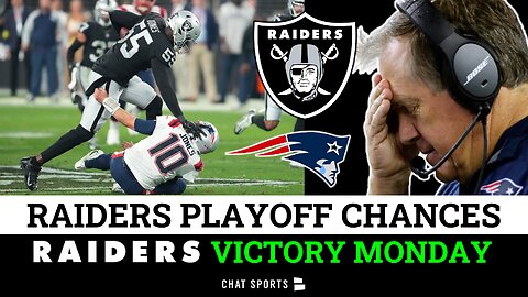 Raiders Victory Monday after HUGE Win over the Patriots