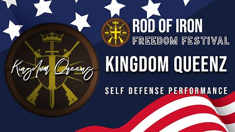 Rod of Iron freedom Festival 2024 Kingdom Queenz Performance