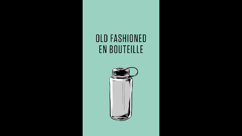 Old Fashioned en bouteille