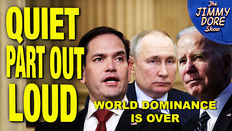 The United States World Dominance Is Over – Admits Marco Rubio