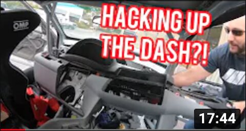 E46 Dash Reinstall with Roll Cage After Chopping - How to Cut Your SpecE46 Dash