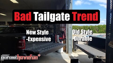 Bad Pickup Truck Tailgate Design Trend | AnthonyJ350