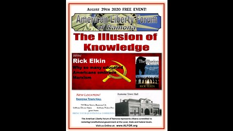 03/28/2020 Rick Elkin The Illusion of Knowledge