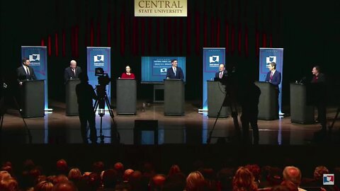 Ohio's 7 Republican Senate hopefuls face off in debate at Central State University