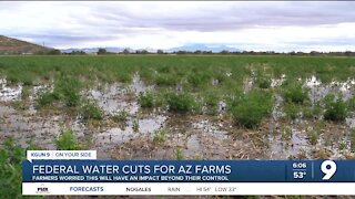 AZ farmers see water supply cut