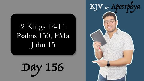 Day 156 - Bible in One Year KJV [2022]