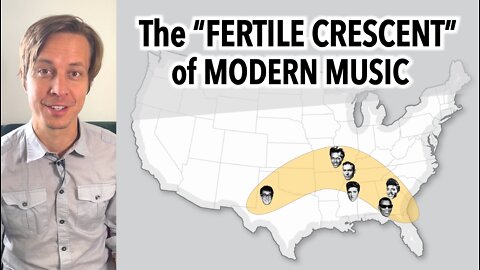 The Map of Modern Music's "Fertile Crescent"