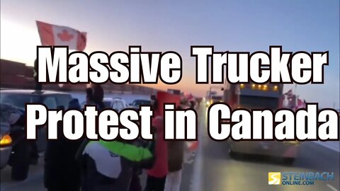 Canada truckers Caravan