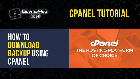 How to Download Backup using cPanel