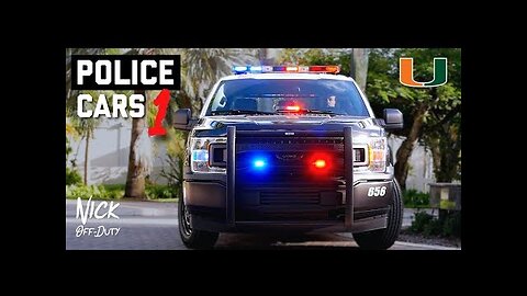 POLICE CARS (UMPD FORD F-150)