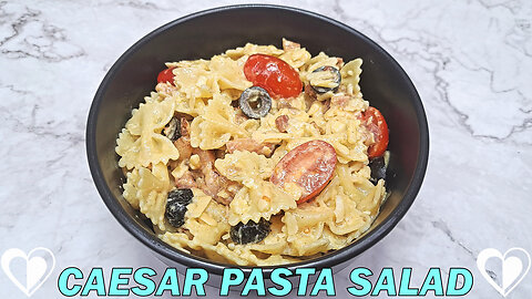 Caesar Pasta Salad | Recipe Tutorial