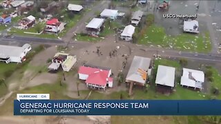 Generac's Hurricane Response Team heads to Louisiana to help those left powerless after Hurricane Ida