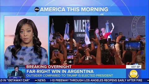 Media Loses Its Feeble Little Mind Over 'Far Right' Argentina President-Elect