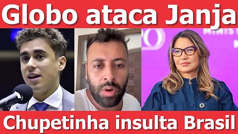 Nikolas insulta Brasil na ONU, Hasan Rabee sofre ameaças, Globo ataca Janja
