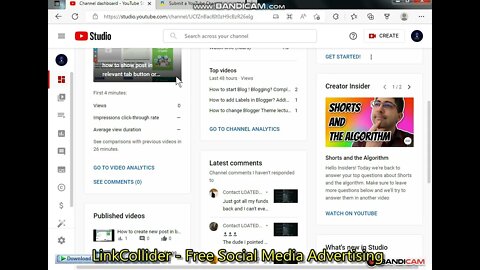 How to Add Youtube Channel To LinkCollider