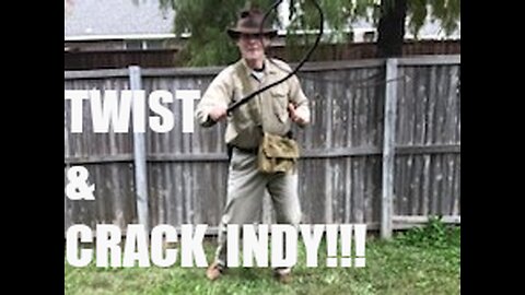 INDIANA JONES IMPERSONATOR MIKE GOLDBERG TWIST AND CRACK