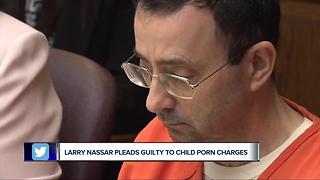 Larry Nassar pleads guilty to child porn charges