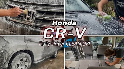 Honda CR-V | A DIRTY Daily Driver Made CLEAN | Detailing in the HOT Florida Summer Weather! Oof