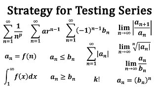 Infinite Sequences and Series: Strategy for Testing Series