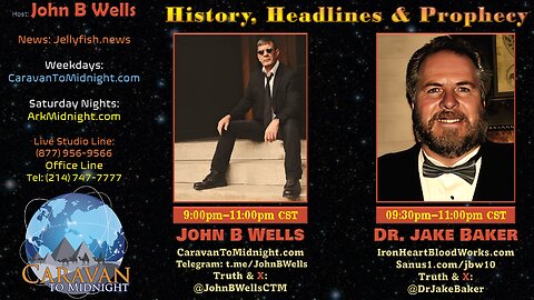 History, Headlines & Prophecy - John B Wells LIVE