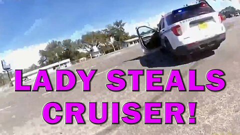Lady Takes Off With Cop’s Cruiser Then Causes Deadly Crash On Video - LEO Round Table S09E26