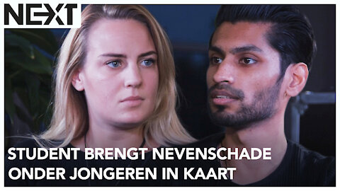 Student brengt nevenschade onder jongeren in kaart - Laura Hos en Nawin Ramcharan