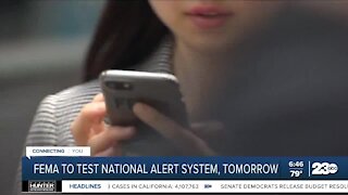 FEMA to test nation alert system