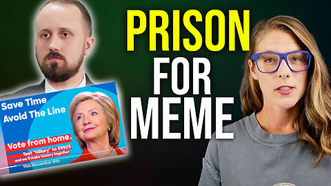 Sentenced to prison over a meme || Larry Sharpe