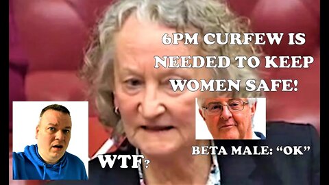 A 6pm Curfew for Men / The only way we can keep women safe on our streets / Not all men / Men are