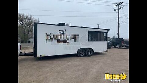 2019 Continental Cargo Barbecue Food Trailer| Mobile BBQ Unit with Screened Porch for Sale