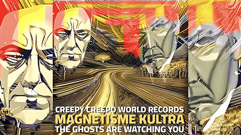MAGNETISME KULTRA - THE GHOSTS ARE WATCHING YOU - CREEPY CREEPO WORLD RECORDS