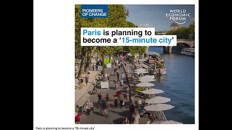 Parijs staat op het punt om een 15 minuten stad te worden.