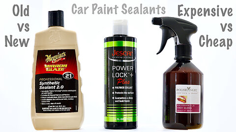 Meguiars M21 vs Jescar Power Lock+ vs PolishAngel High Gloss | Best Car Paint Sealants Reviewed!