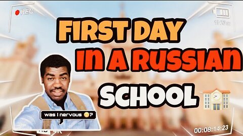 "Surviving My First Day in a Russian School"#school #Russia #black