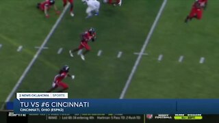TU comes up inches short of tying Cincy